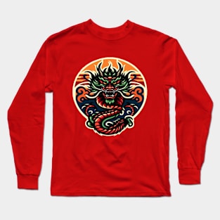 Dragon Logo Style-01 Long Sleeve T-Shirt